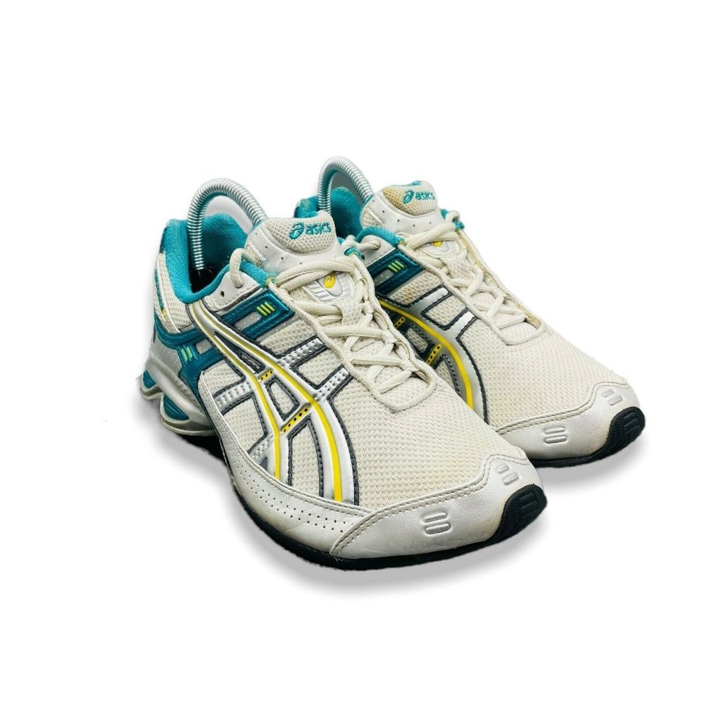 Asics Women’s Gel Frantic 3 TN8E5 Running Shoes Gray Green  Size 7.5 Athletic